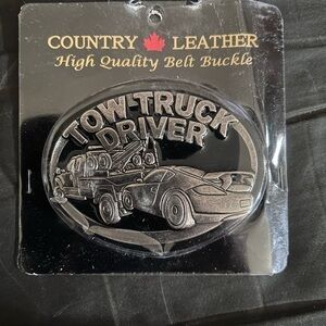 Belt Buckle for Tow Truck Driver. Brand New. Fits Belt 1.5” width